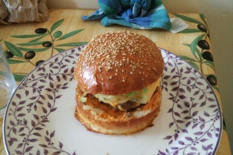 Cliquez pour zoomer ! Pains hamburger au Thermomix