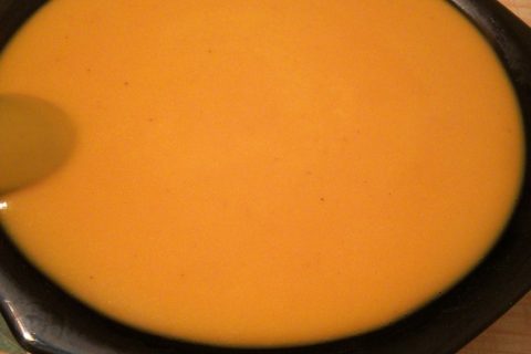 Cliquez pour zoomer ! Velouté de potimarron au Thermomix