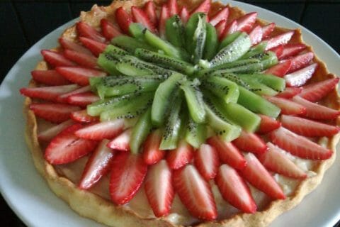 Cliquez pour zoomer ! Tarte aux fraises au Thermomix