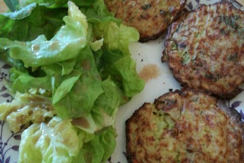 Cliquez pour zoomer ! Galettes de pommes de terre au four au Thermomix