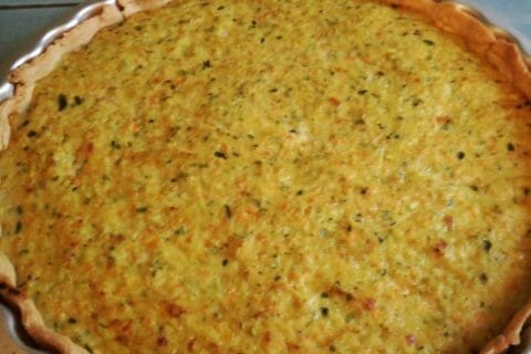 Cliquez pour zoomer ! Tarte courgettes et carottes au Thermomix