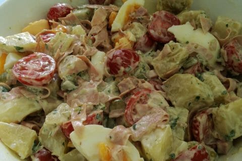 Cliquez pour zoomer ! Salade piémontaise au Thermomix