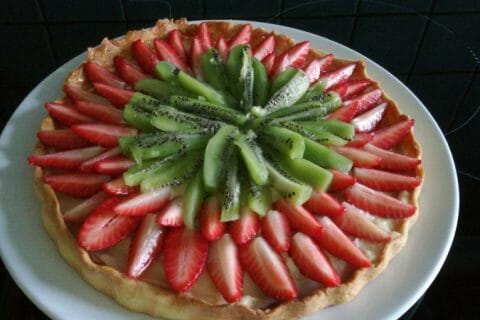 Cliquez pour zoomer ! Tarte aux fraises au Thermomix