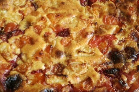 Cliquez pour zoomer ! Clafoutis aux fraises au Thermomix
