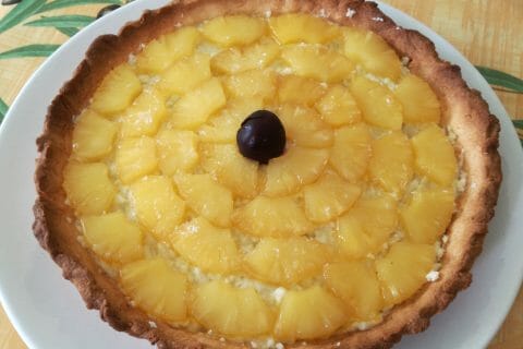 Cliquez pour zoomer ! Tarte piña colada au Thermomix