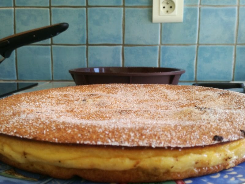 Cliquez pour zoomer ! Flan coco aux pruneaux Thermomix par PatDomi