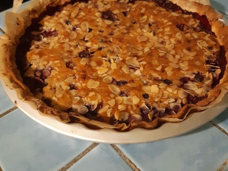 Cliquez pour zoomer ! Tarte amandine aux fruits rouges Thermomix par PatDomi
