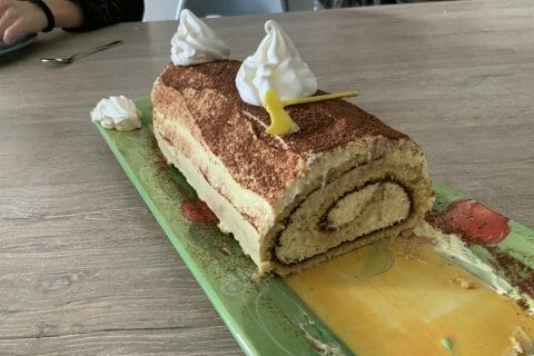 Cliquez pour zoomer ! Bûche Tiramisu Thermomix par Vinou73