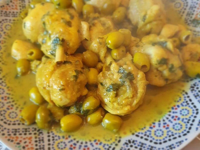 Cliquez pour zoomer ! Tajine de poulet aux olives Thermomix par didine30