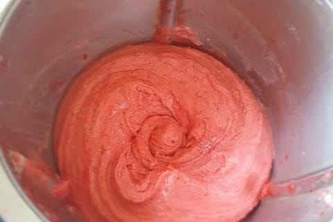 Cliquez pour zoomer ! Glace à la fraise au Thermomix
