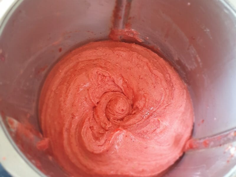 Cliquez pour zoomer ! Glace à la fraise Thermomix par didine30