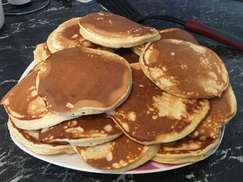 Cliquez pour zoomer ! Pancakes à la banane Thermomix par lea57250