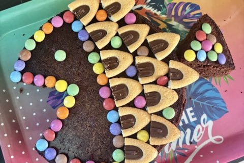 Cliquez pour zoomer ! Gâteau au chocolat des écoliers Thermomix par Céline