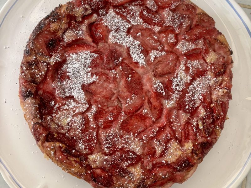 Cliquez pour zoomer ! Clafoutis aux fraises Thermomix par Céline