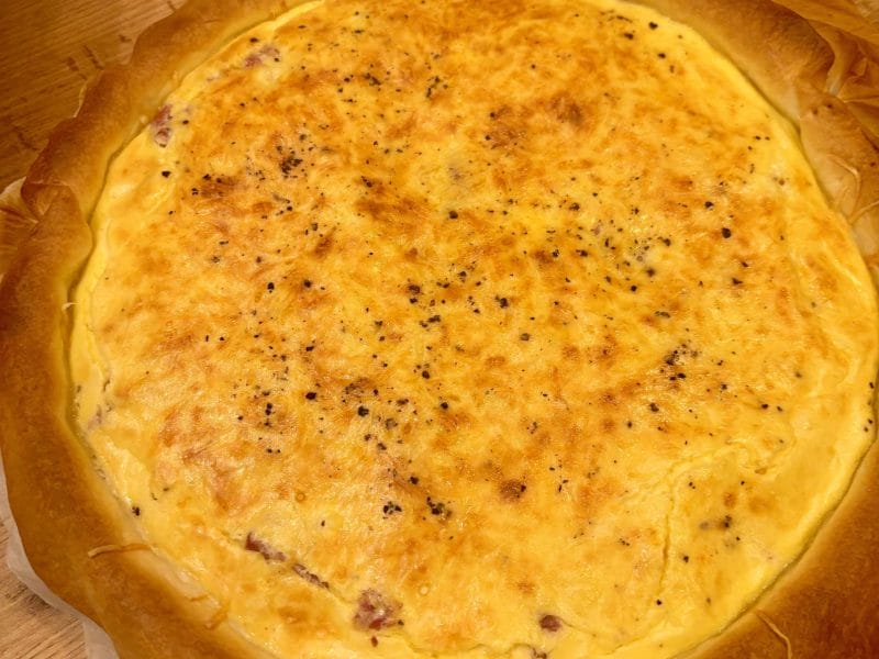 Cliquez pour zoomer ! Quiche lorraine Thermomix par Céline