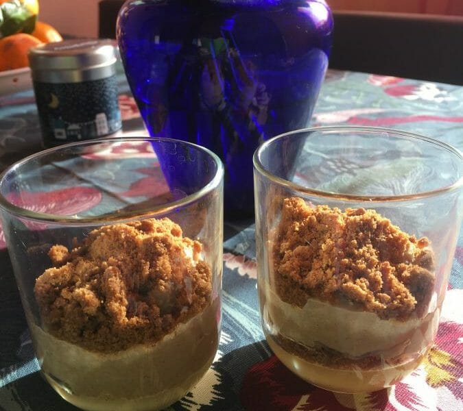 Cliquez pour zoomer ! Verrines pommes caramel et spéculoos Thermomix par Sandrine16.11.18