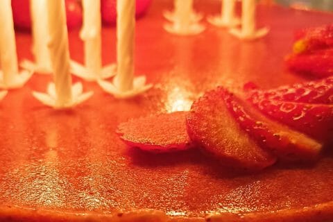 Cliquez pour zoomer ! Bavarois aux fraises Thermomix par Yelpe