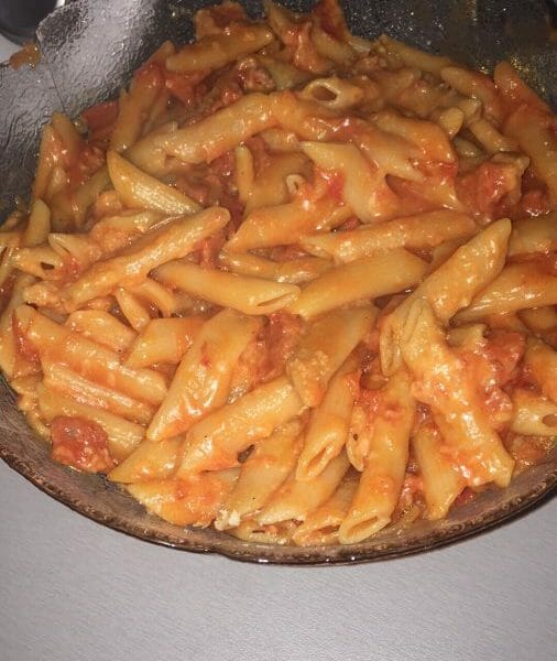 Cliquez pour zoomer ! Penne au chorizo Thermomix par JustineHrn
