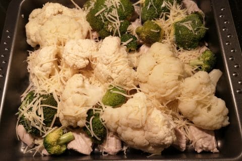 Cliquez pour zoomer ! Gratin de poulet et brocolis Thermomix par Dans la cuisine de Manue