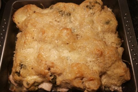 Cliquez pour zoomer ! Gratin de poulet et brocolis Thermomix par Dans la cuisine de Manue