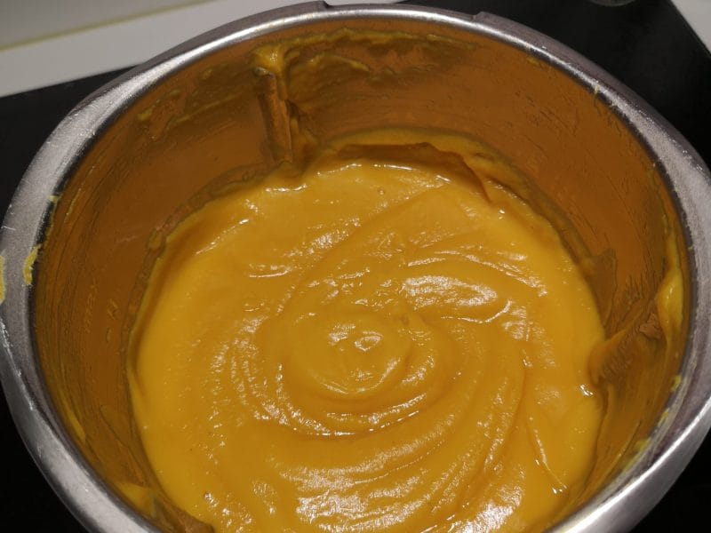 Velouté de butternut aux lentilles corail et au curry Thermomix par Dans la cuisine de Manue