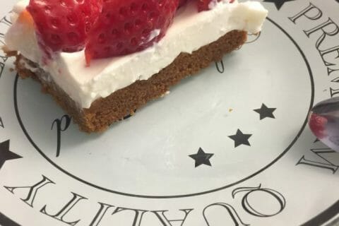 Cliquez pour zoomer ! Tarte aux fraises sans cuisson Thermomix par Manele_1