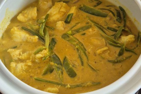Cliquez pour zoomer ! Curry de poisson au lait de coco Thermomix par sarahvda18