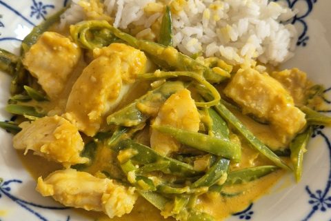 Cliquez pour zoomer ! Curry de poisson au lait de coco Thermomix par sarahvda18