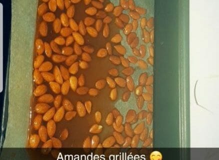 Cliquez pour zoomer ! Amandes grillées à la cannelle et au miel Thermomix par oumSoumayya