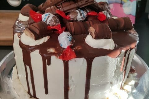 Cliquez pour zoomer ! Layer cake Kinder Bueno Thermomix par Lelene1710