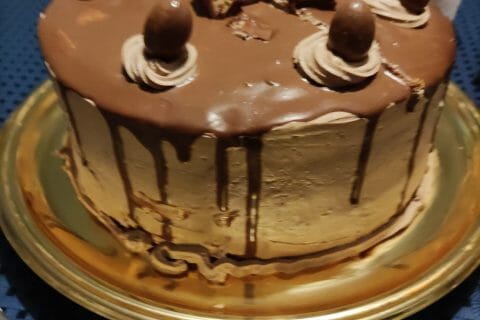 Cliquez pour zoomer ! Layer cake Kinder Bueno Thermomix par Lelene1710