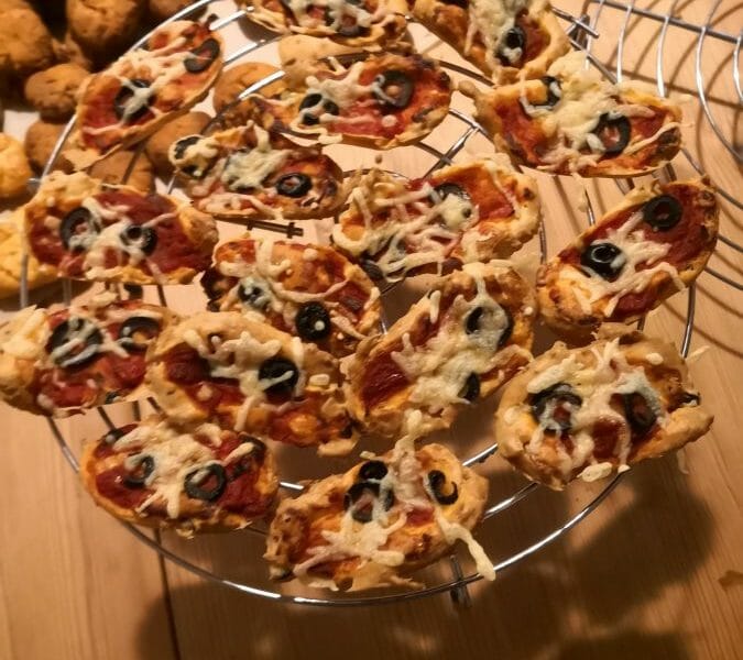 Cliquez pour zoomer ! Muffins salés façon pizza Thermomix par Tether