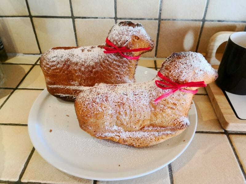 Cliquez pour zoomer ! Lamala (agneau de Pâques) Thermomix par Tether