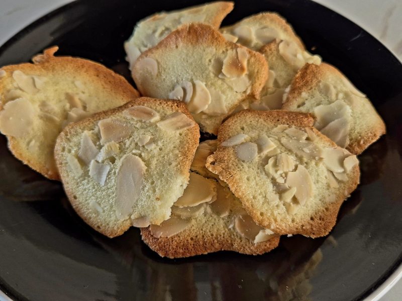 Cliquez pour zoomer ! Tuiles aux amandes Thermomix par malicbi