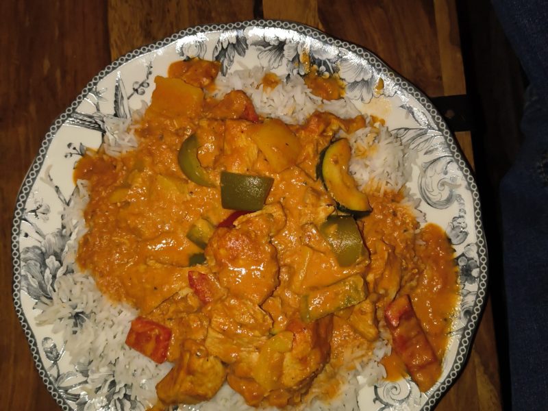 Cliquez pour zoomer ! Dinde massalé coco Thermomix par smnthvlntn