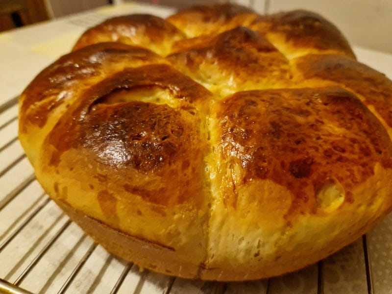 Cliquez pour zoomer ! Brioche au yaourt et à la vanille Thermomix par Aline_8