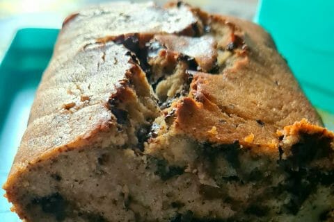 Cliquez pour zoomer ! Cake banane et pépites de chocolat Thermomix par Aline_8
