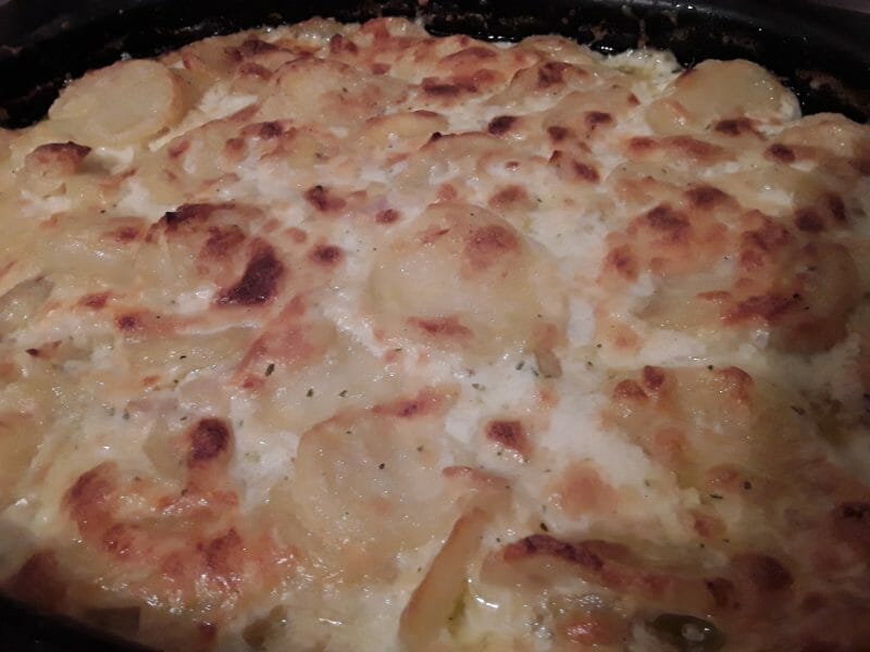 Cliquez pour zoomer ! Gratin de pommes de terre au Boursin Thermomix par Malain