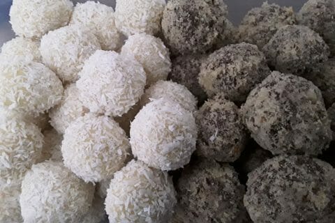 Cliquez pour zoomer ! Truffes au chocolat au Thermomix