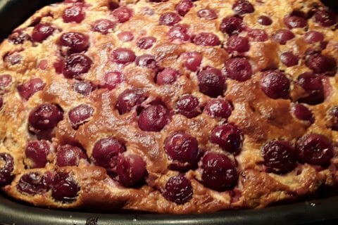 Cliquez pour zoomer ! Clafoutis aux cerises au Thermomix