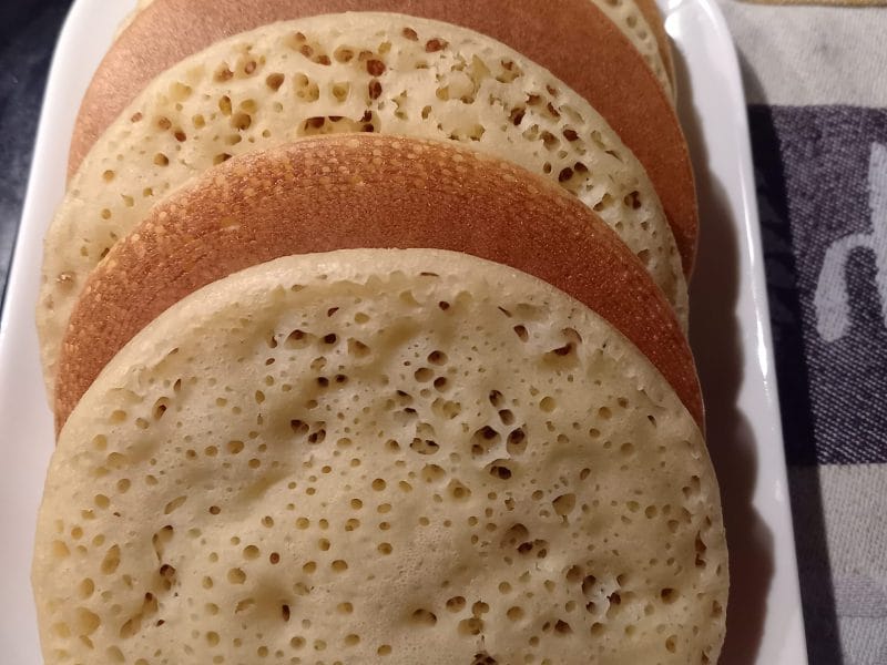 Cliquez pour zoomer ! Baghrir – Crêpes mille trous Thermomix par Malain