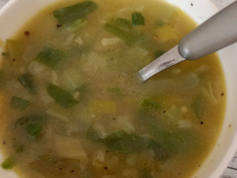 Cliquez pour zoomer ! Soupe de poireaux à la ciboulette Thermomix par Malain