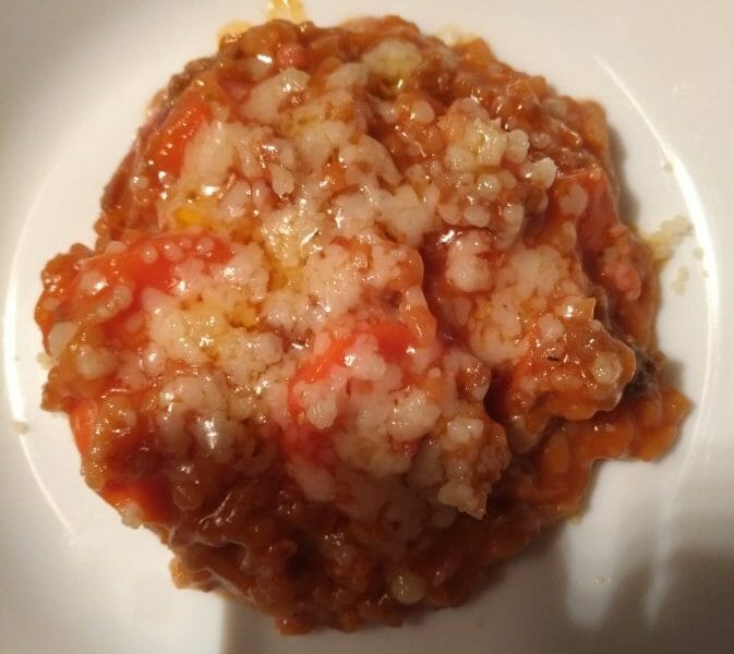 Cliquez pour zoomer ! Risotto à la bolognaise Thermomix par dine08