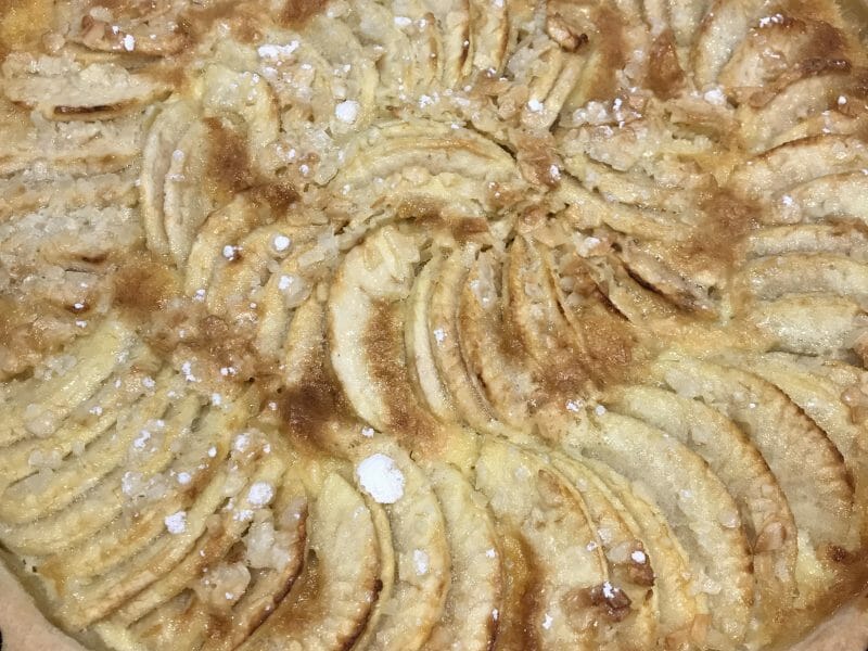 Cliquez pour zoomer ! Tarte normande aux pommes Thermomix par Laurafal37
