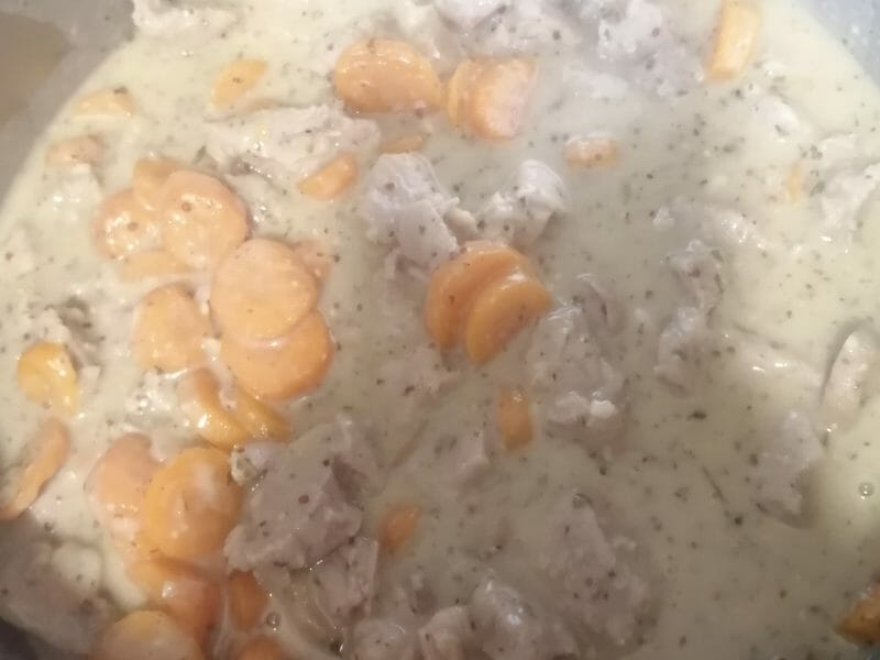 Cliquez pour zoomer ! Filet mignon façon blanquette Thermomix par Delphine55
