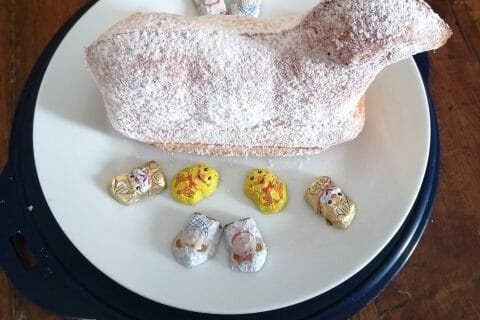 Cliquez pour zoomer ! Lamala (agneau de Pâques) Thermomix par Delphine55