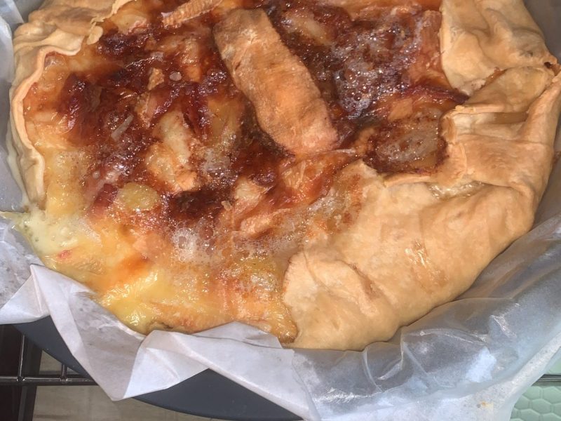 Cliquez pour zoomer ! Tarte aux pommes de terre et lardons Thermomix par kimberl