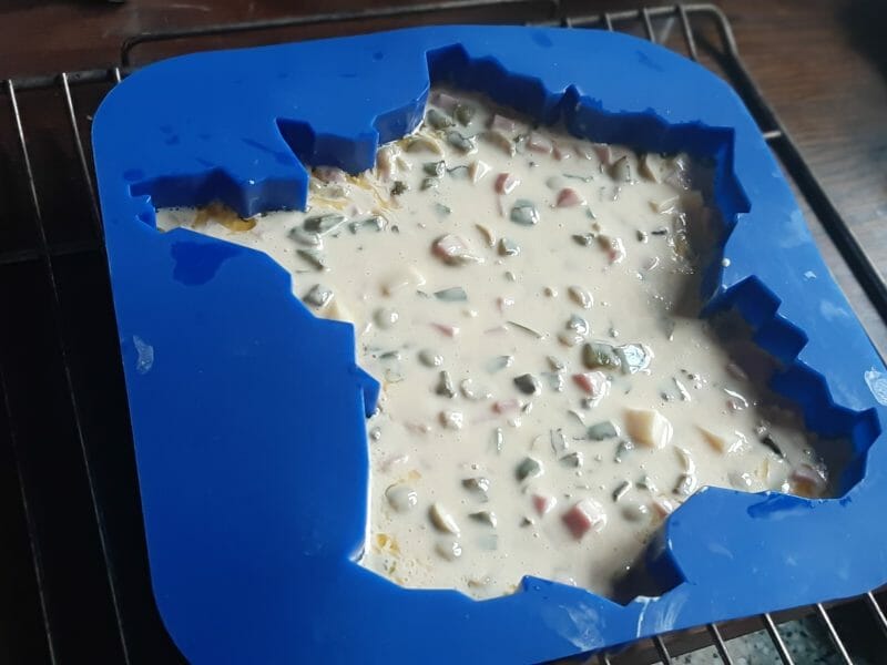 Cliquez pour zoomer ! Cake salé jambon fromage et olives Thermomix par Sabrina00