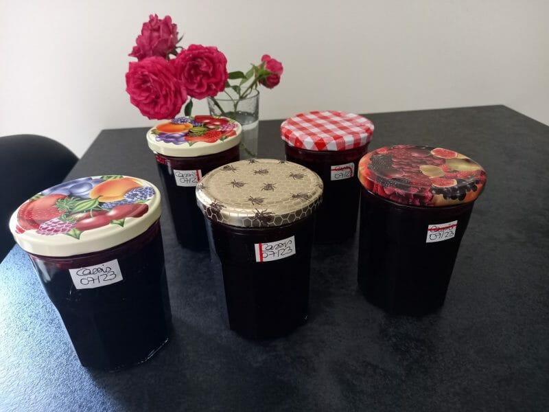 Cliquez pour zoomer ! Confiture de cassis Thermomix par fabie38