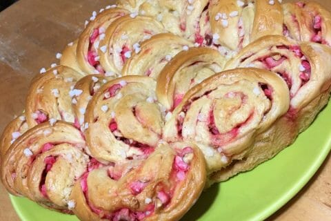Cliquez pour zoomer ! Brioche aux pralines roses Thermomix par Maglac